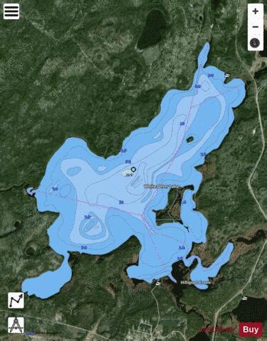 White Otter Lake Fishing Map | Nautical Charts App