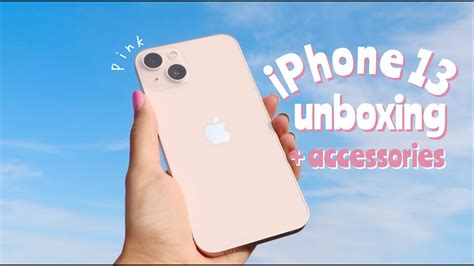 Unboxing Iphone 13 Pink 🍎 Cute Accessories 🌷 Youtube