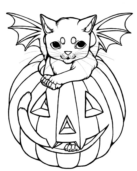 Halloween Line Drawings - ClipArt Best