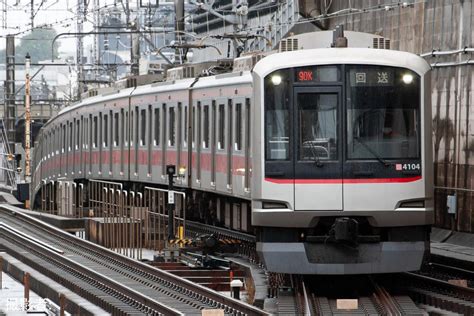 2nd Train 【東急】5050系4104f 長津田車両工場入場202405の写真 Topicphotoid92678