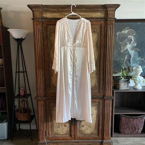 Rare Vintage S Lingerie Robe Duster Nightgown Depop