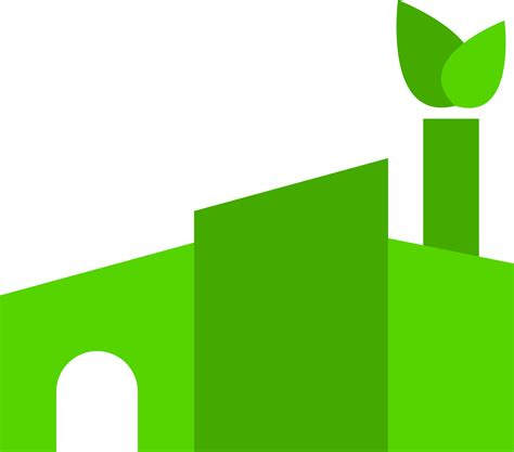 Green industrial factory power plant sustainability development