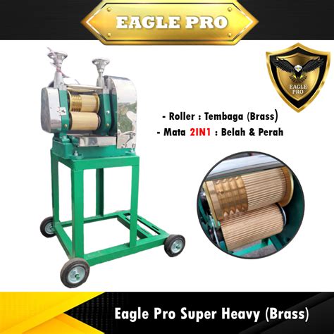 Eagle Pro Stainless Steel Sugar Cane Machine Mesin Tebu Made In