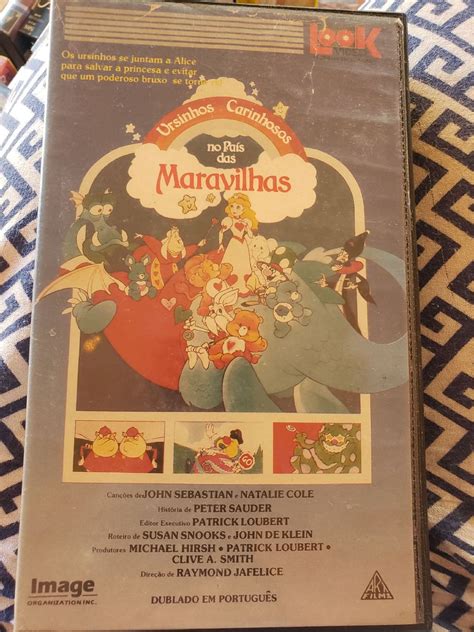 Vhs Ursinhos Carinhosos No País Das Maravilhas Filme e Série Usado