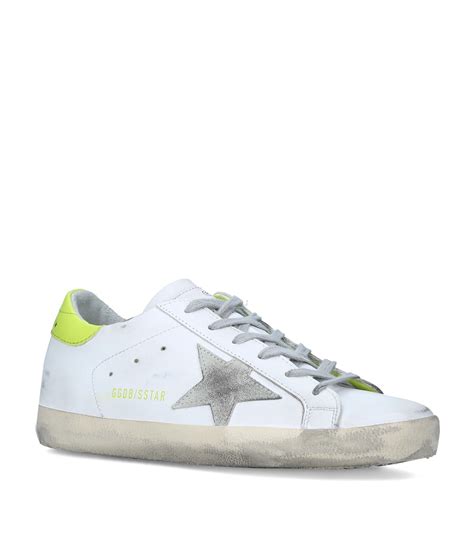 Womens Golden Goose White Superstar Sneakers Harrods Uk