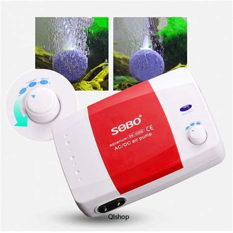 Original Sobo Aquarium Ac Dc Air Pump Sb Aquaponics Fish Tank Lazada