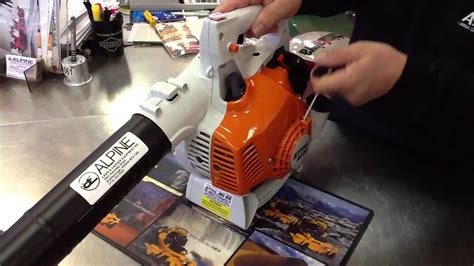 Stihl Bg 55 Handheld Blower Toronto Ontario Youtube