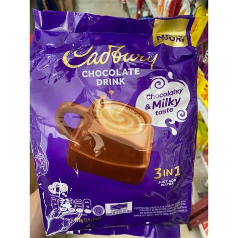 Jual Cadbury Hot Chocolate Drink In Gr Minuman Cokelat Panas In Isi Malaysia