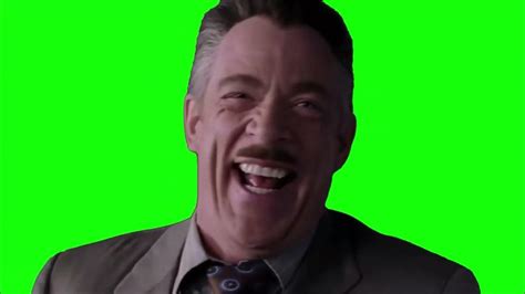 J Jonah Jameson Laugh Green Screen Meme Template Youtube