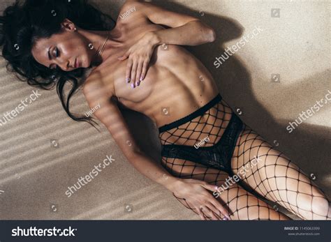 Naked Sexy Woman Lying On Floor Stock Photo Edit Now 1145063399