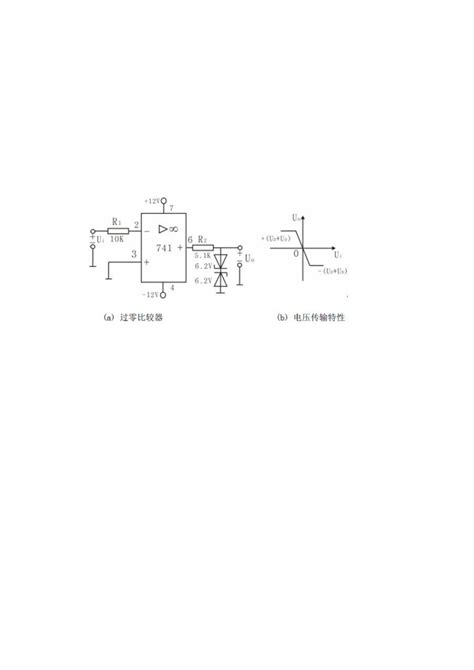 模电电压比较器仿真实验电压比较器实验报告资源 Csdn文库