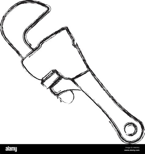 Wrench tool isolated Stock Vector Image & Art - Alamy