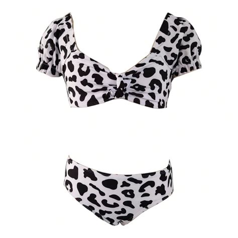 Girls Zebra Bikini Set Shein Usa