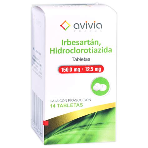 Medically Irbesartan Hidroclorotiazida C 14 Tabs 150 12 5 Mg