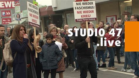 STUDIO 47 Live DEMONSTRATIONEN ZUM 1 MAI IN DUISBURG YouTube