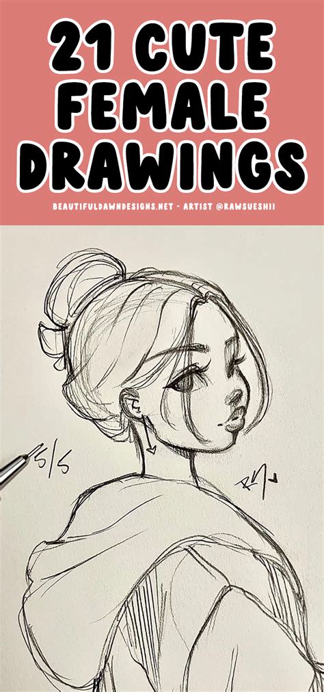 Learn How To Draw Cute Females From The Artist Christina Lorre