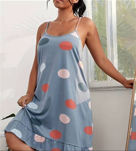 Robe De Nuit Confortable Grande Taille Yamelia Lingerie