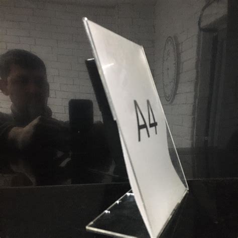 Меню холдер А4 вертикальний L-подібний MH-A4-01 | ProfiLazer - лазерна ...