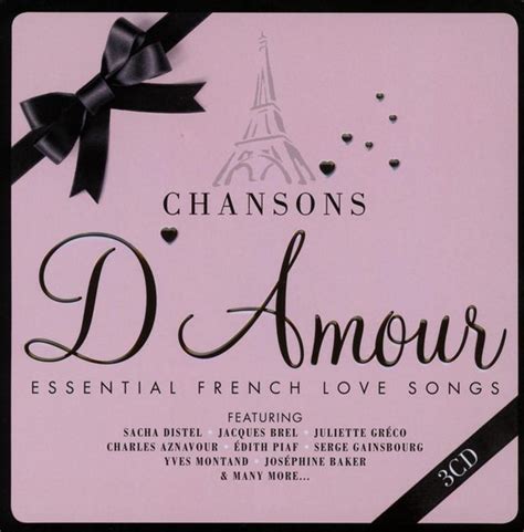 Chansons Damour Various Artists Cd Album Muziek