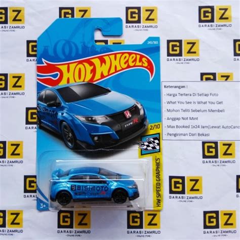 Jual Hot Wheels Honda Civic Type R Biru Bisimoto Kota Bekasi Garasi Zamrud Tokopedia