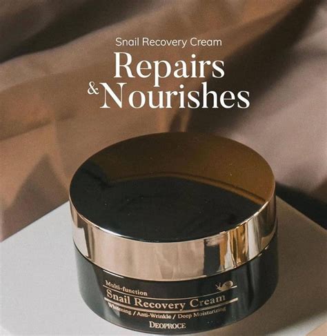 DEOPROCE SNAIL RECOVERY CREAM 100g – GKbeautybar