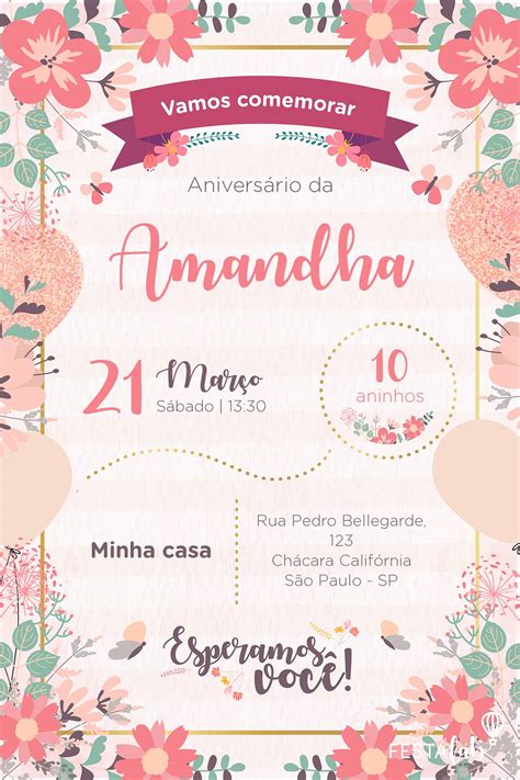 Como fazer convite de aniversário FestaLab