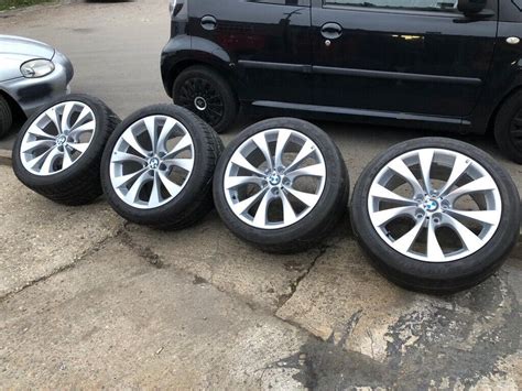 Genuine Bmw X5 M Sport 20 Inch Wheels Alloys X6 X3 E53 E70 Tyres 227 Style In Luton