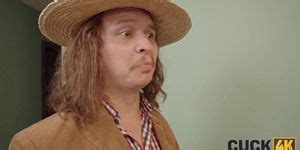 CUCK4K Five Guys Visit Cute Blonde Teen To Screw Her In Front Of Her Beloved Tnaflix