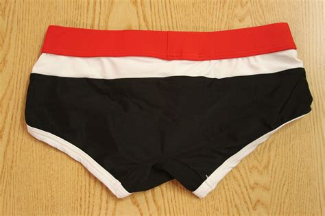Seobean Men S Low Rise Swimwear Trunks Boxer Brief Bikini Swimsuit Ebay