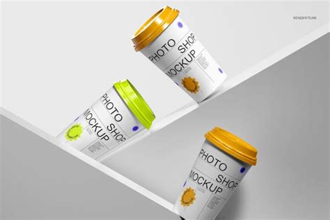 Paper Cup Mockup Set | Premium & Free PSD Mockup Store