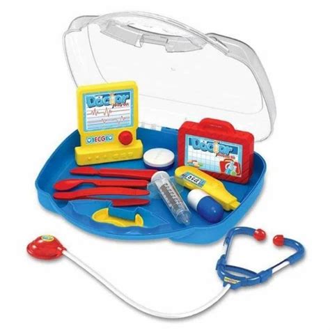 Kit Médico Infantil Maleta Azul Clini Kids Toyng