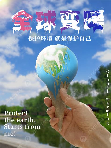 Environmental Ecological Protection Global Warming Creative Synthesis