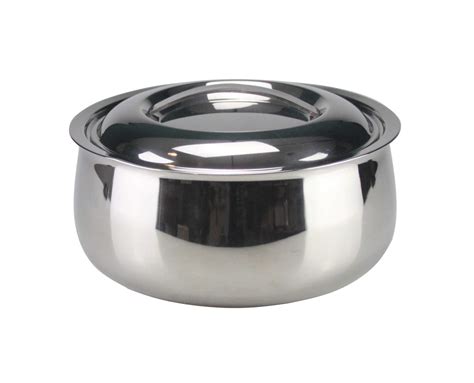 Mua Stainless Steel Hot Pot Insulated Food Warmer Storage Double Wall Round Deep Casserole