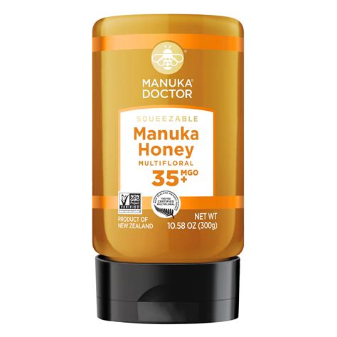Manuka Doctor Mgo 35 Squeezy Manuka Honey Multifloral 100 Pure New