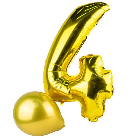 4 Balloon Clipart Transparent Background Event Opening Golden Balloon