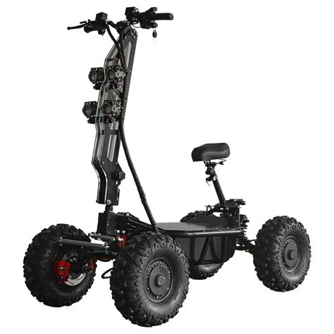 Multi Function Cruiser Four Wheel Electric Scooter 16 Inch Off Road