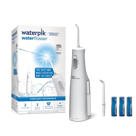 Waterpik Cordless Water Flosser Battery Operated And Portable For Travel And Home Ada