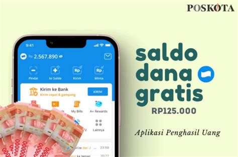 Mainkan Aplikasi Penghasil Uang Saldo Dana Gratis Rp Langsung