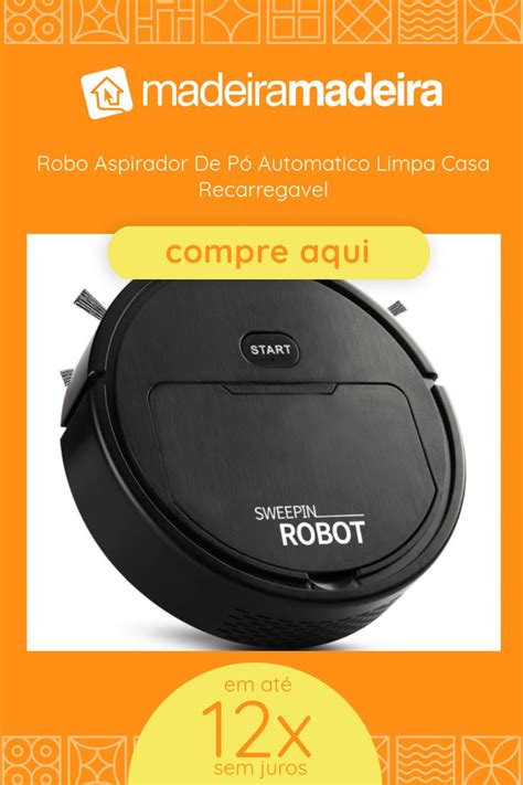 Robo Que Limpa Casa - Robo Aspirador De Pó Automatico Limpa Casa Recarregavel | Aspirador de ...