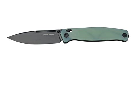 Real Steel Huginn 7653NB Natural G10, Black, Knivesandtools Exclusive ...