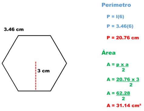 Formula De Perimetro De Un Hexagono Trimapa