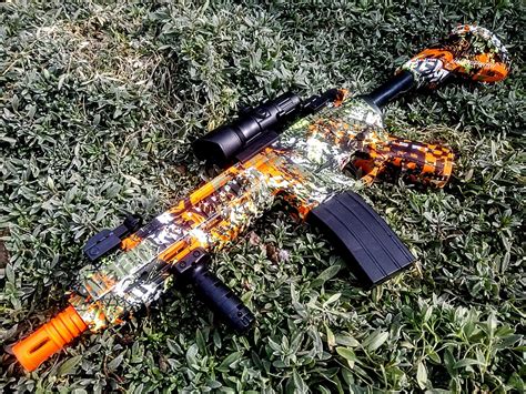 Автомат на орбизах орбиган М16 М416 Kriss Vector на аккумуляторе: 760 ...