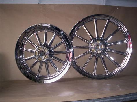 Harley Davidson Dyna Sportster Softail Fxr Wheel Chrome Ebay