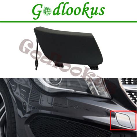 Front Bumper Tow Hook Eye Cover Cap For Mercedes Benz CLA250 2017 19