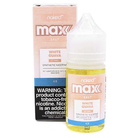 Naked MAX ICE Watermelon Salt Nic E Liquid