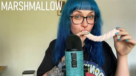 ASMR Lots Of Marshmallow Squishy Mouth Sounds YouTube