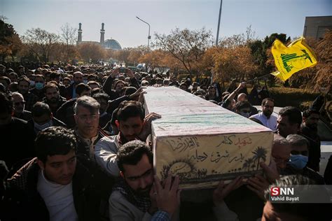 مراسم تشییع و تدفین شهید گمنام در دانشکده علوم پزشکی دانشگاه فردوسی مشهد