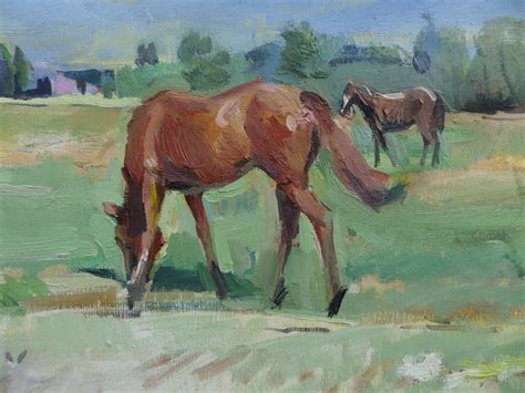 Ivan Roussev Happy Summer Nude Figurative Oil Painting Colors Blue Pale White Yellow For