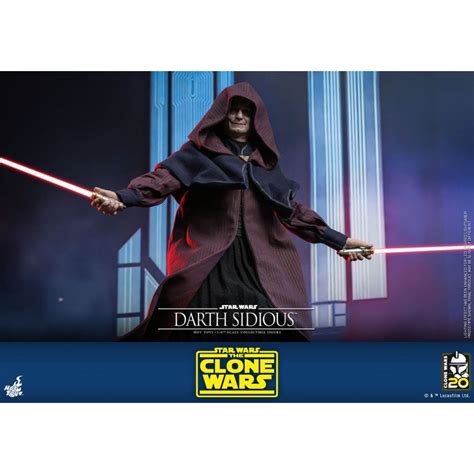 Darth Sidious TMS102 Hot Toys Figure Star Wars Clone Wars