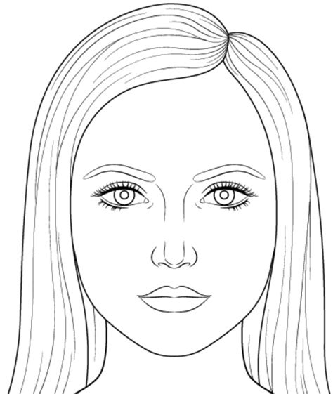 Como Desenhar Um Rosto [feminino E Masculino] Simple Face Drawing